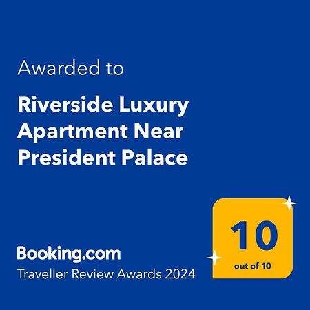 Riverside Luxury Apartment Near President Palace Bukarest Kültér fotó